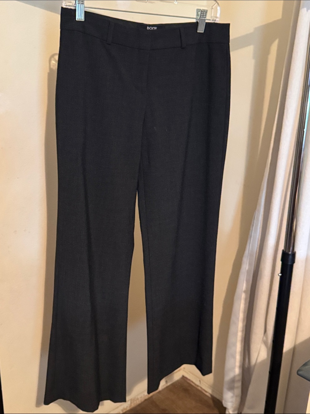 Victoria's Secret Black Wide-Leg Dress Pants